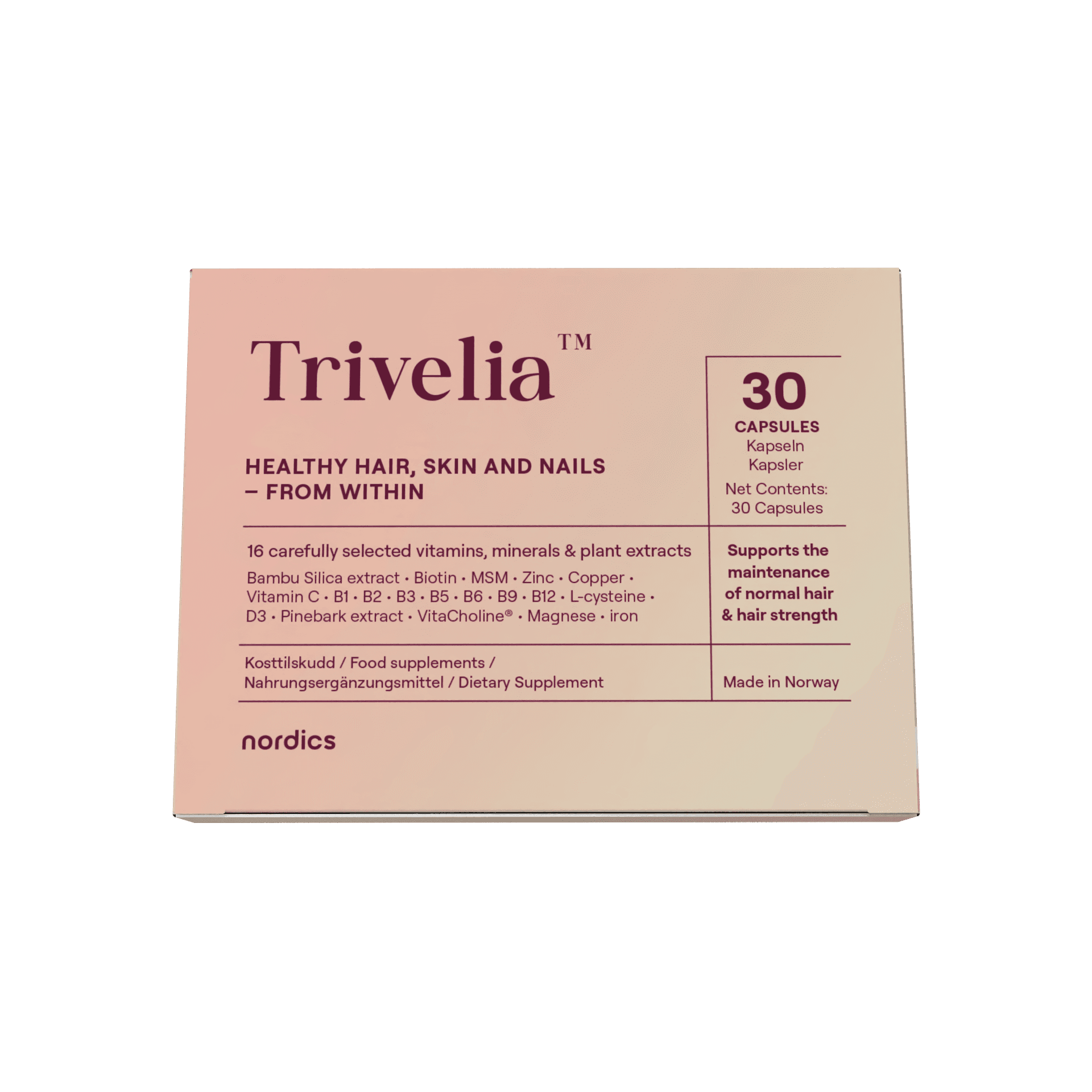 Opakowanie produktu Trivelia